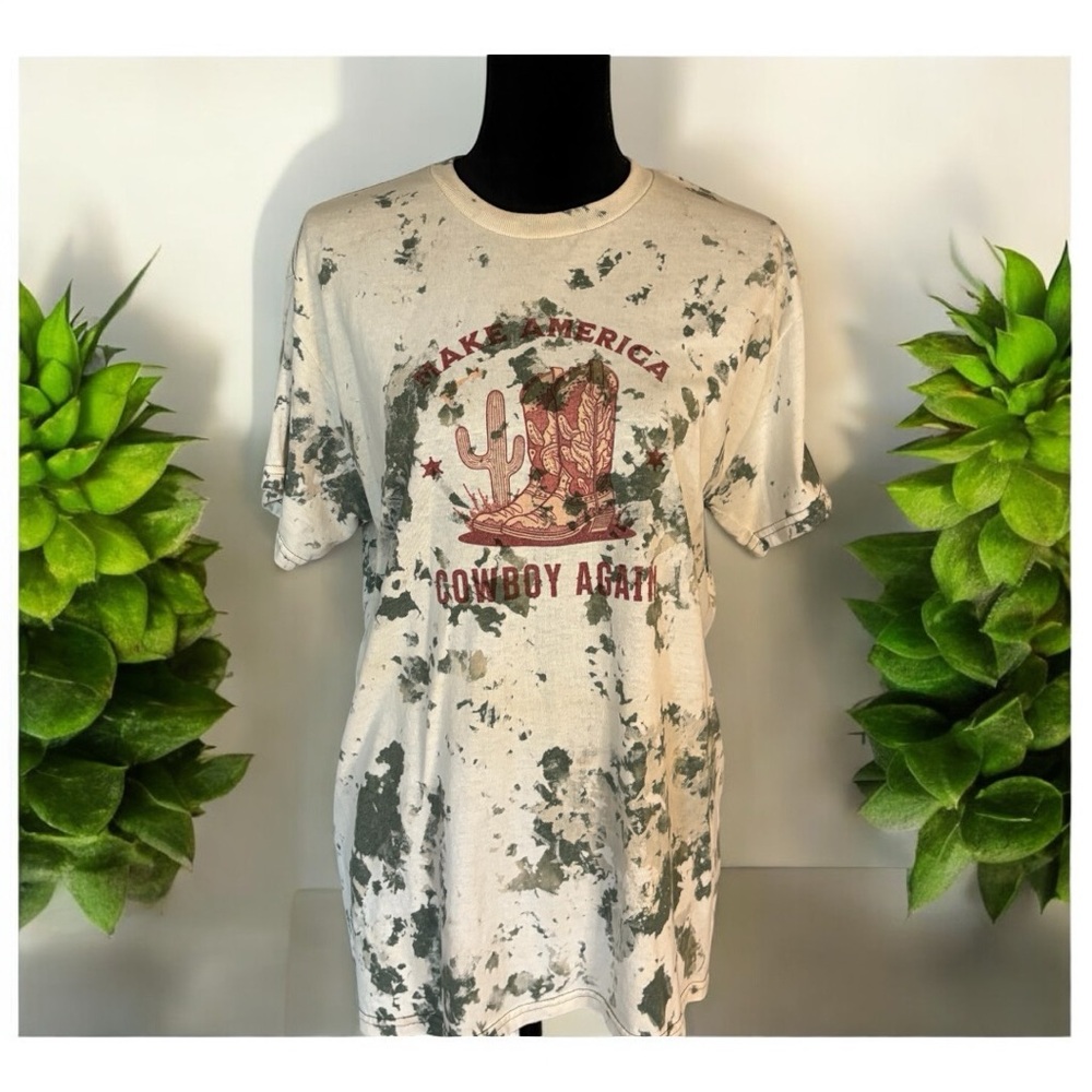 “Make America Cowboy Again” Custom Tee